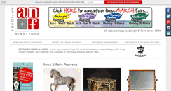 Desktop Screenshot of antiquesnews.co.uk